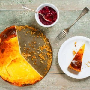 - Torta de cuajada con 3 ingredientes