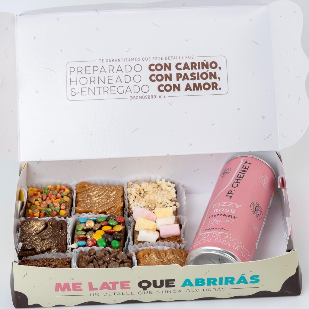 Caja Mini Brownies con JP Chenet_2