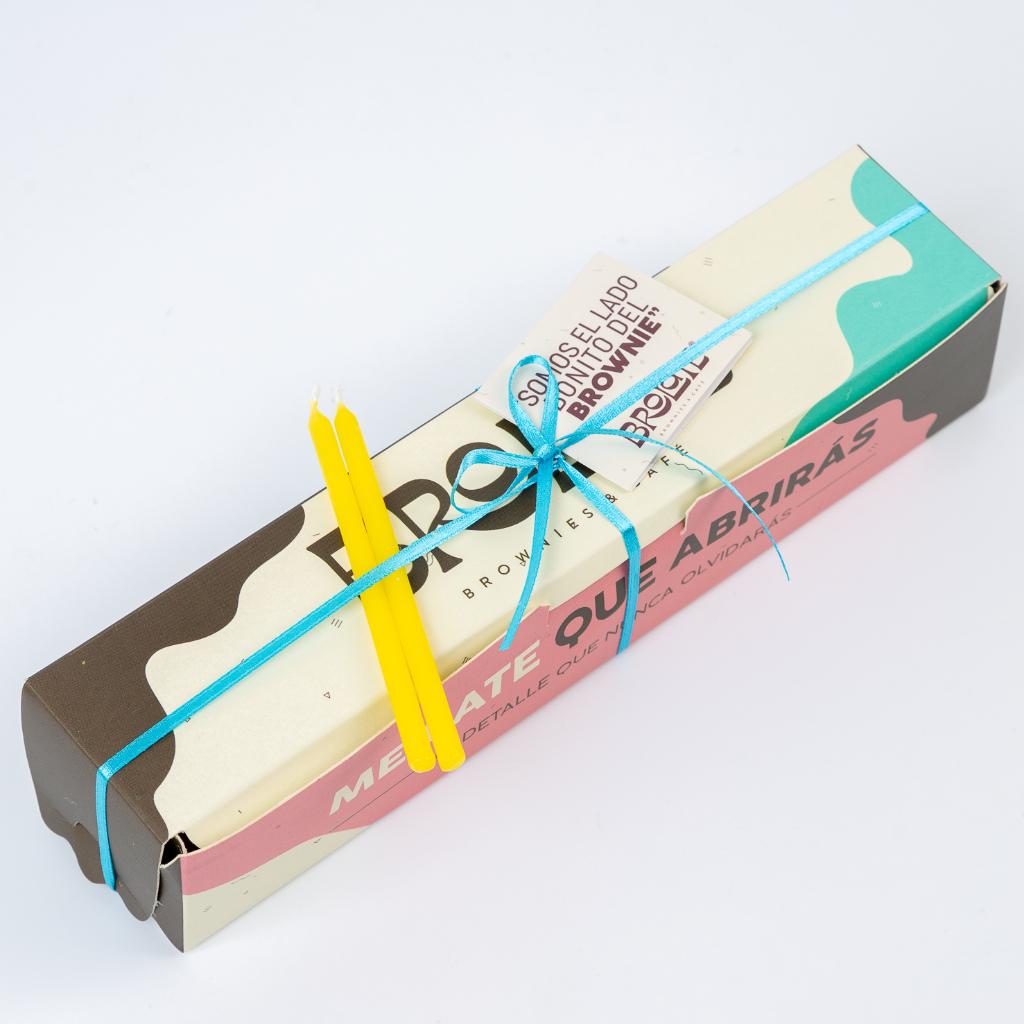 Caja x 5 Mini Brownies con Toppings a elección _8